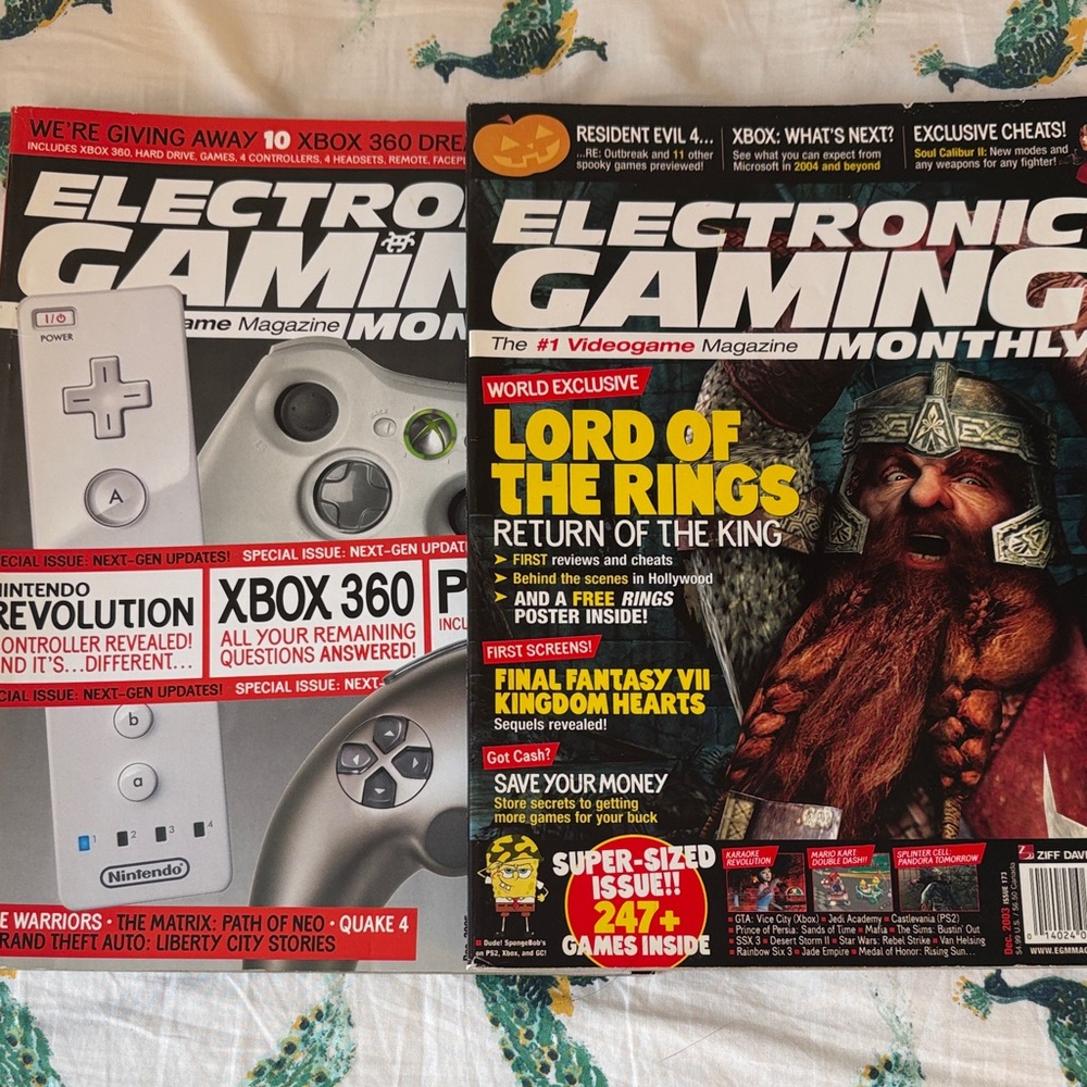 Electronic Gaming Magazine Bundle